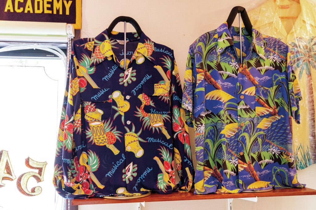 時を経た名品はまさに「身に纏うアート」。ヴィンテージアロハシャツの