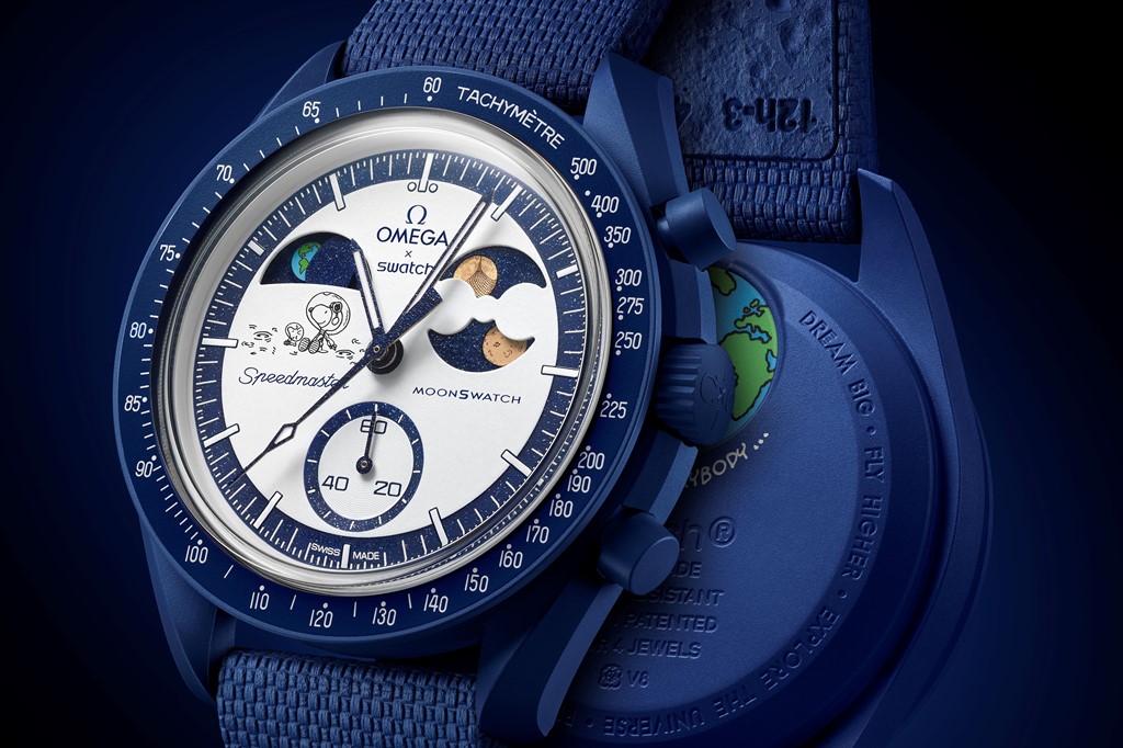 Swatch×OMEGA×Snoopy『MISSION TO EARTHPHASE - MOONSHINE GOLD』8月9