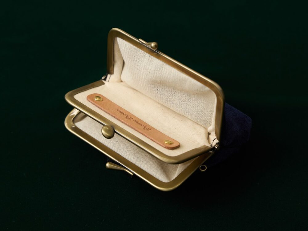 Brown Brown×2nd別注】手のひらサイズの、ハンドペイントがま口