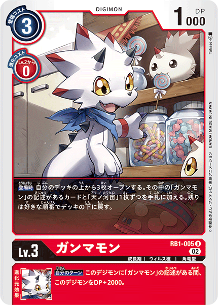 ガンマモンデッキ サンプルレシピとデッキタイプまとめ【WORLD