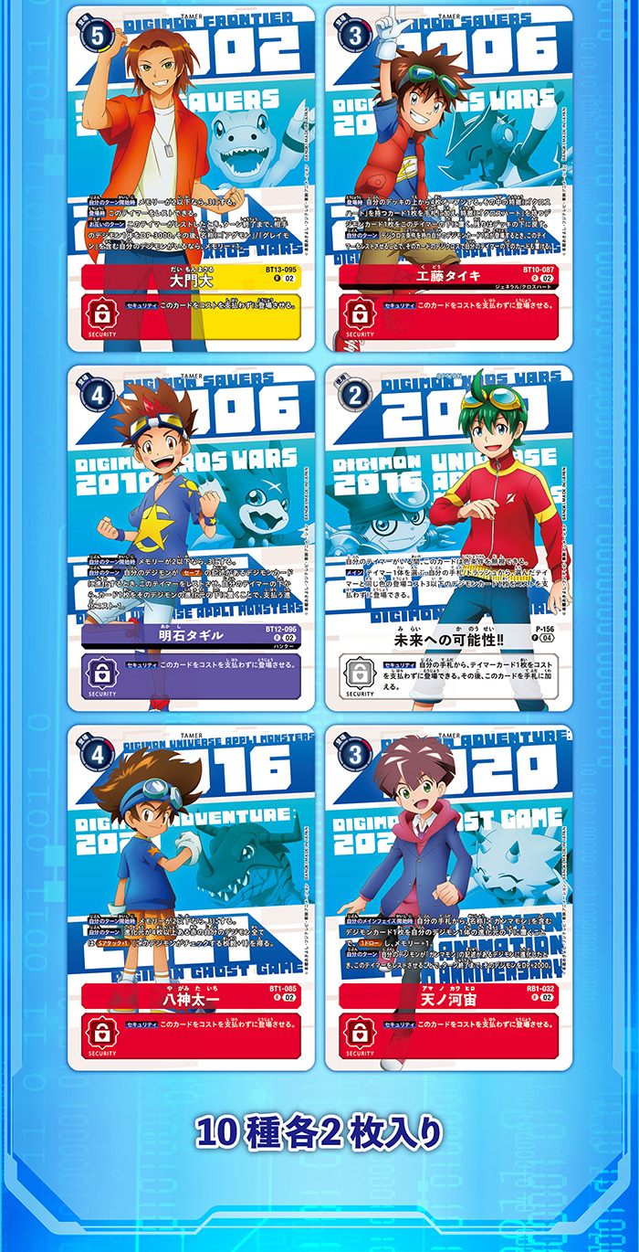 デジモンカードゲーム DIGIMON ANIMATION SERIES 25th set【PB-20