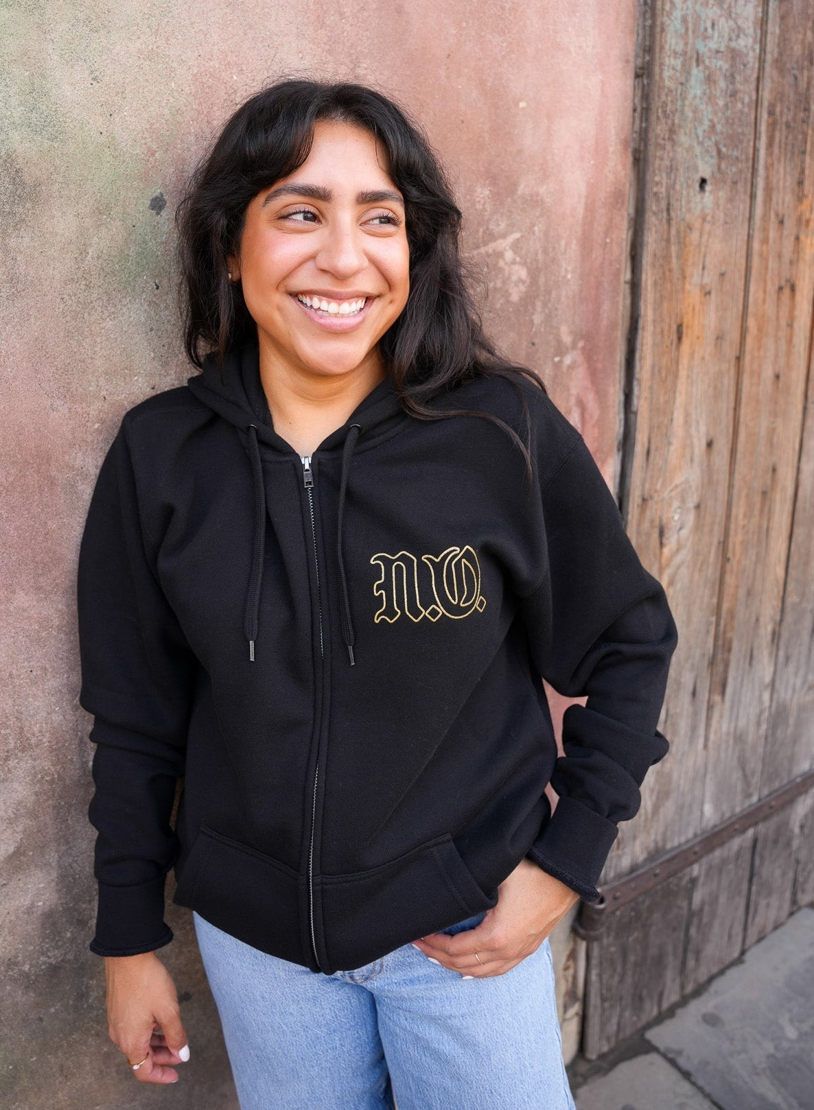 NOLA X Zip Up Hoodie