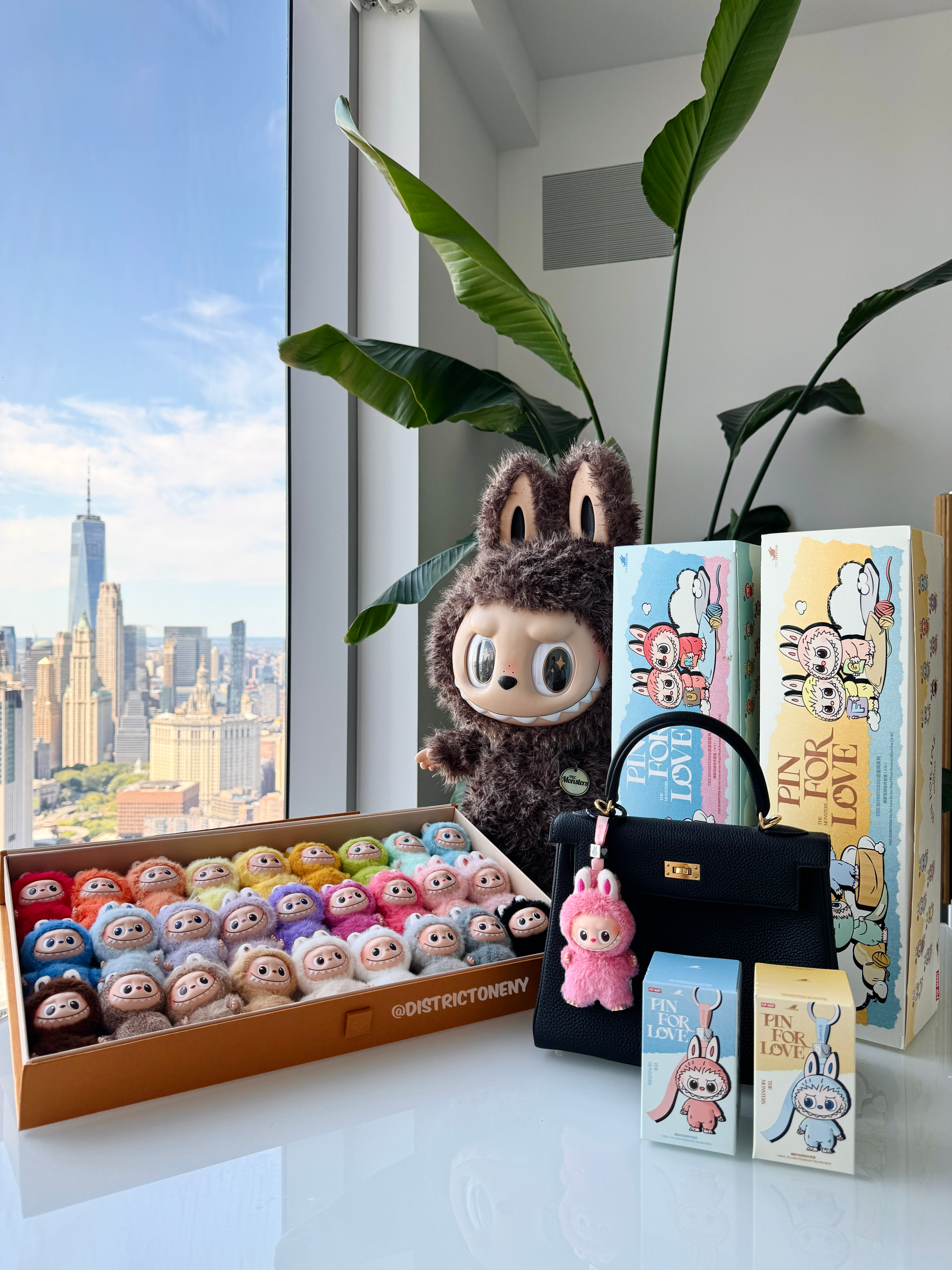 Pop Mart Labubu The Monsters Pin for Love Series Vinyl Plush