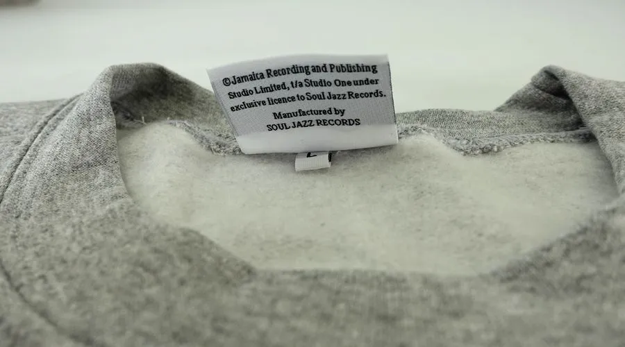 STUDIO ONE RECORDS OFFICIAL SWEATSHIRT (GREY/BLACK) SIZE L/STUDIO