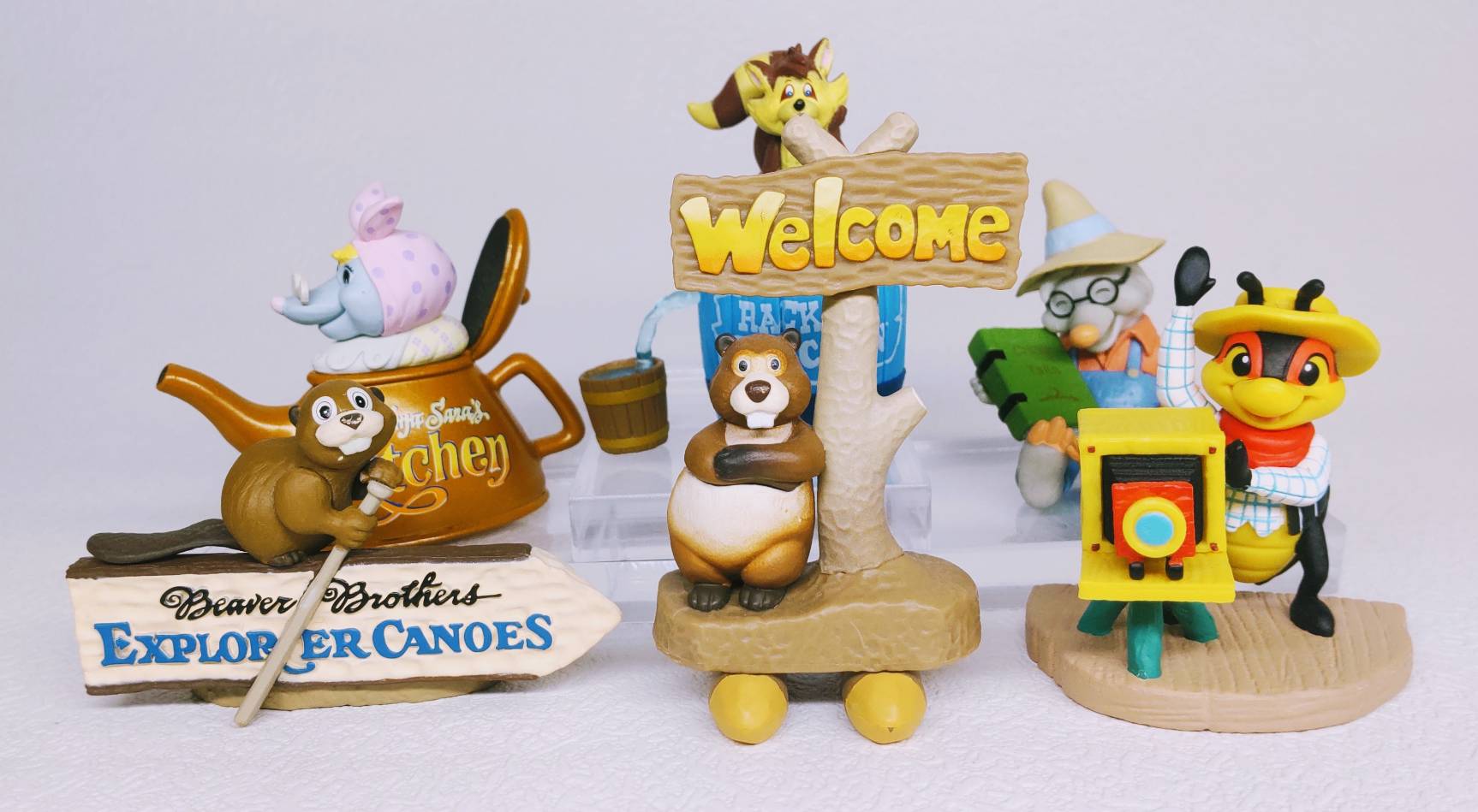 ディズニー スプラッシュマウンテン フィギュア 8体セット 【公式通販】