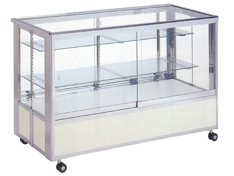 組立ショーケース【収納時1/3のサイズに】 | ガラスショーケースの制作