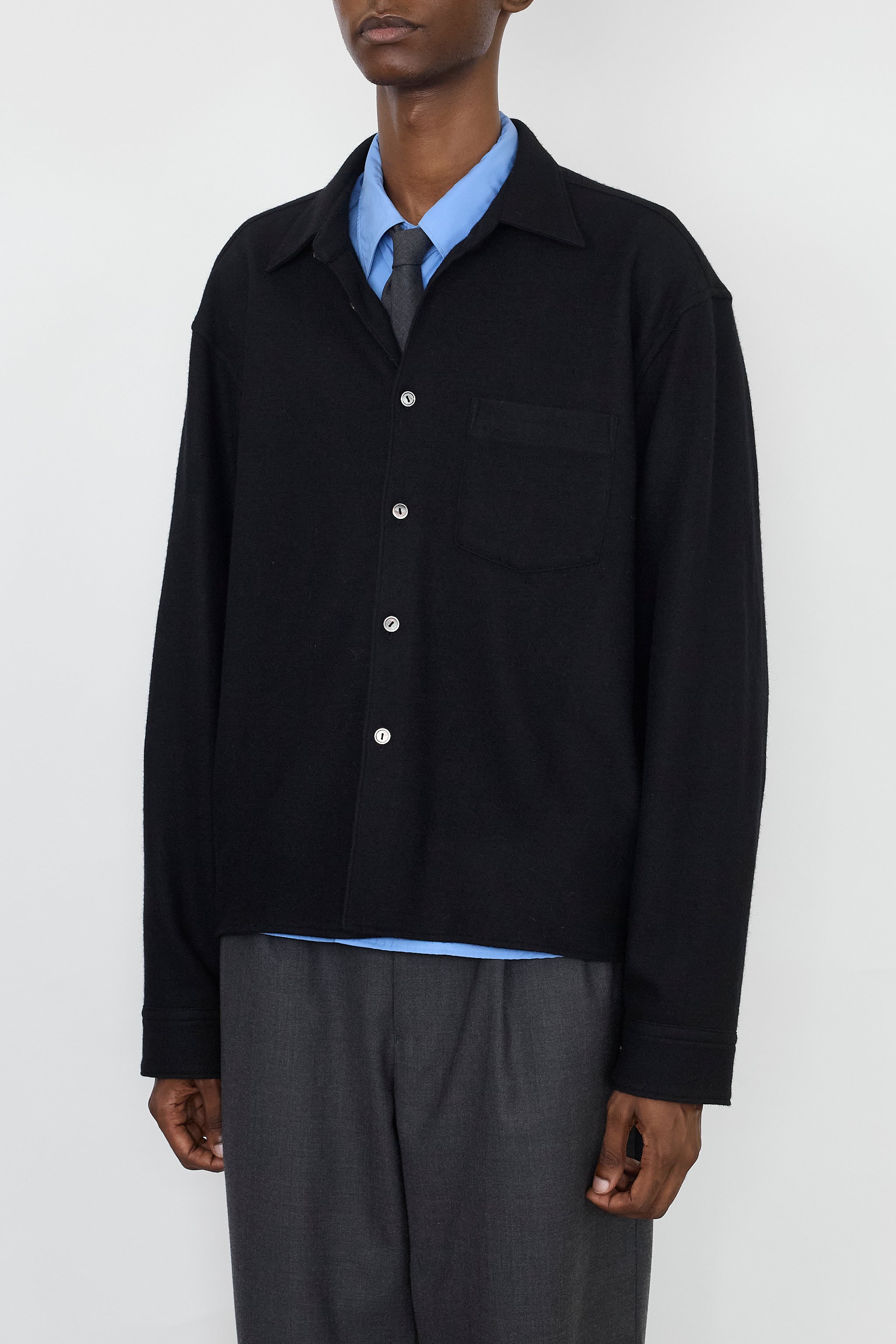 NTRUL CLASSIC KNIT SHIRT BLACK – DISSONANCE