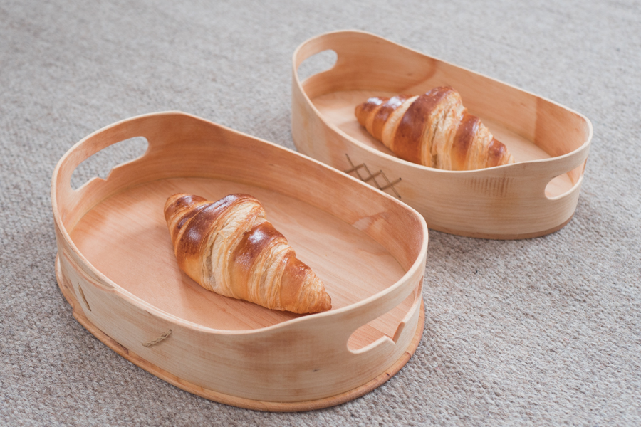 北欧の木工品】木製バスケット/北欧の良質な伝統工芸品【ソピバSOPIVA