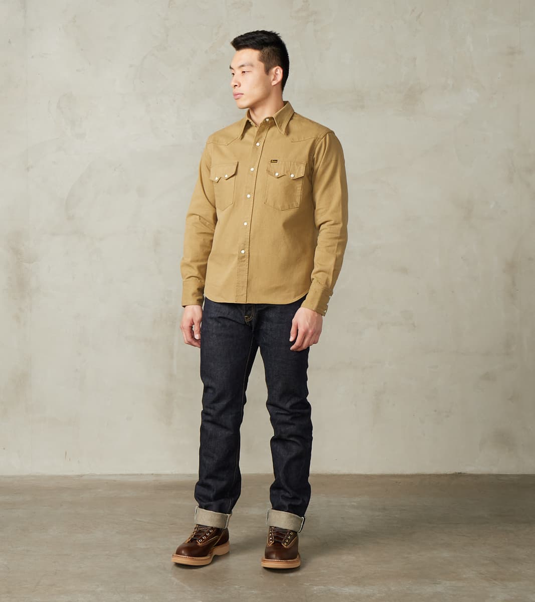 Studio D'Artisan Fallen Cotton Denim Western – Division Road, Inc.