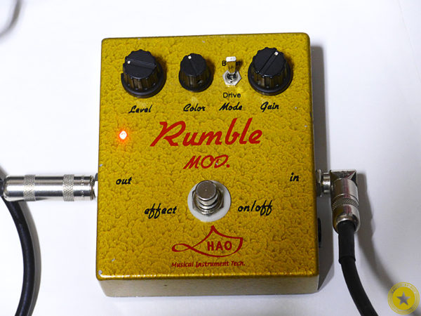 ストラトキャスター用オーバードライヴ⁉おすすめエフェクター『HAO