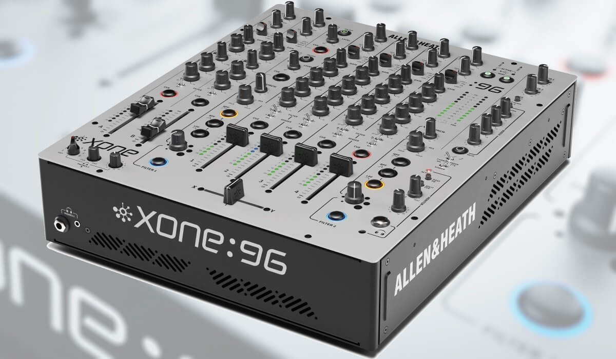 Allen & Heath Launches Xone:96 Analog 6+2 Channel Mixer