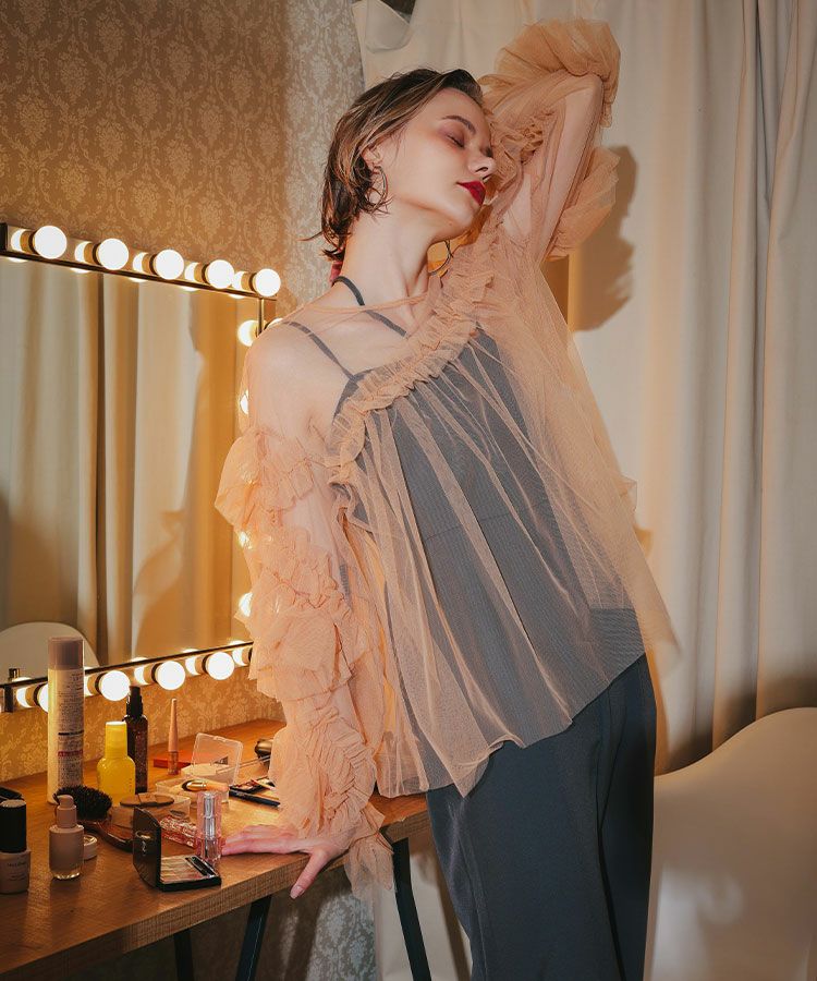 decorative tulle tops