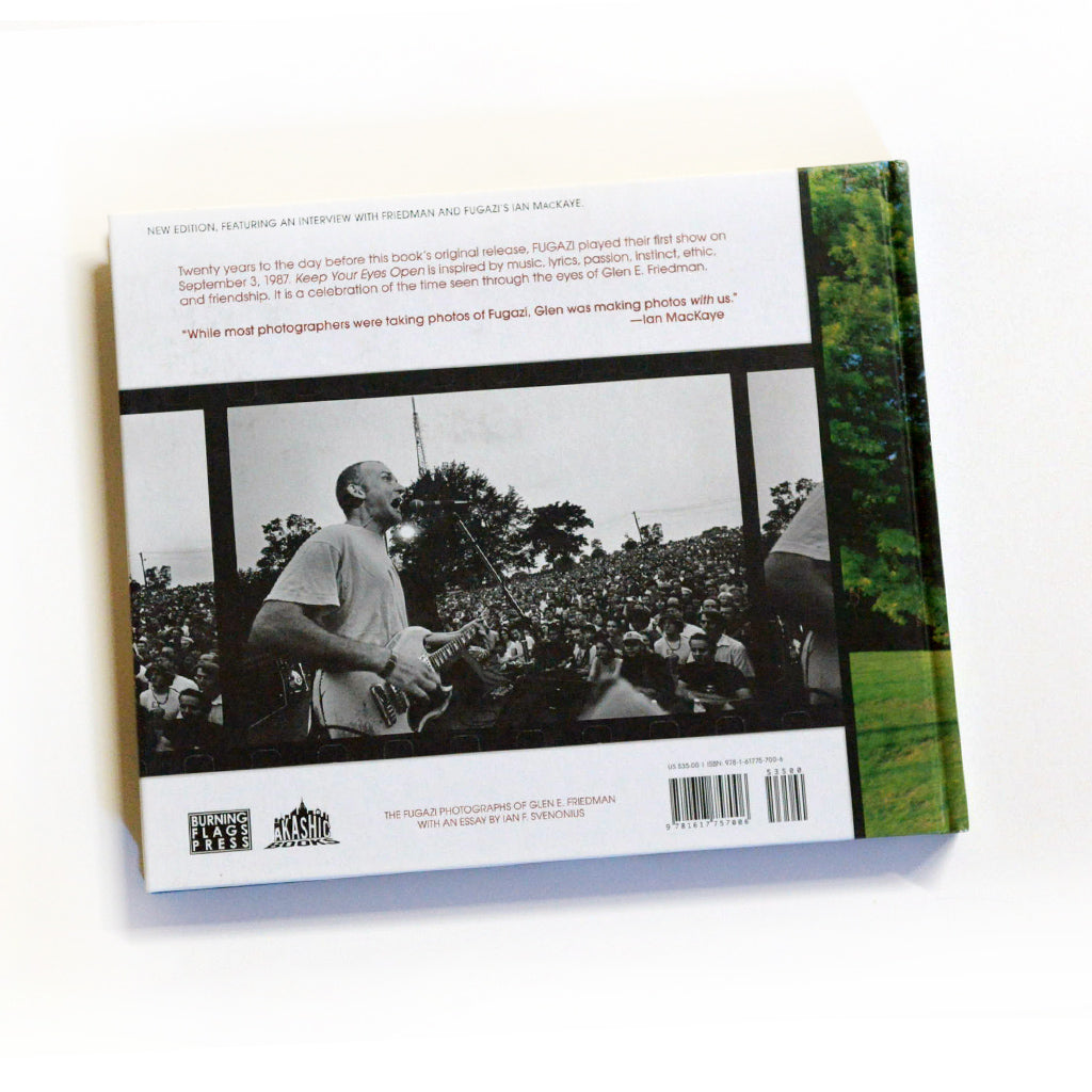 Keep Your Eyes Open Book (The Fugazi Photographs of Glen E