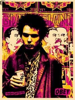 Obey Distort Sid by Shepard Fairey | DogStreets