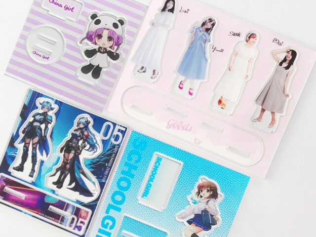 アクリルスタンド（プレートタイプ）の同人グッズを作成 | 同人グッズ.jp