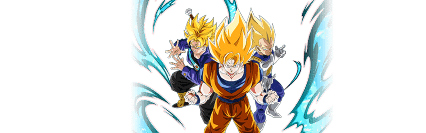 ドッカンバトル】『三大超サイヤ人集結』超サイヤ人孫悟空&超サイヤ人