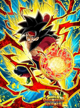 ドッカンバトル】『さまよえる超戦士』超サイヤ人4バーダック[力]の