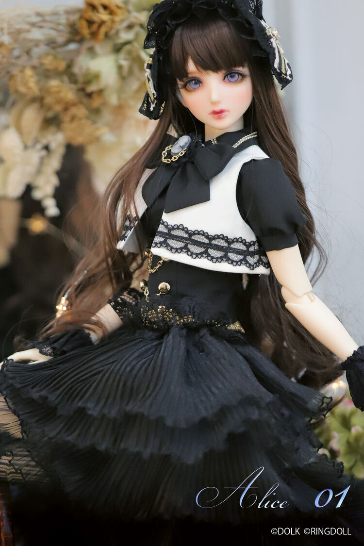 DOLK×RING DOLL】Alice01 Dark side ver. Limited - 世界40体限定