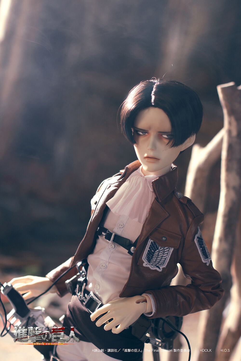 即納】「進撃の巨人」リヴァイ兵長 キャストドール （調査兵団ver