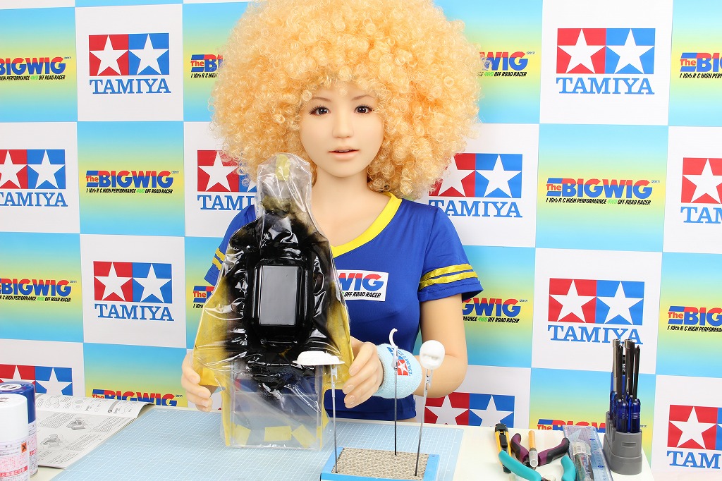 ドールとタミヤ「ビッグウィッグ」 (組立編2)