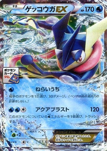 未開封 サトシゲッコウガEX PROMO XYシリーズプロモーションカード