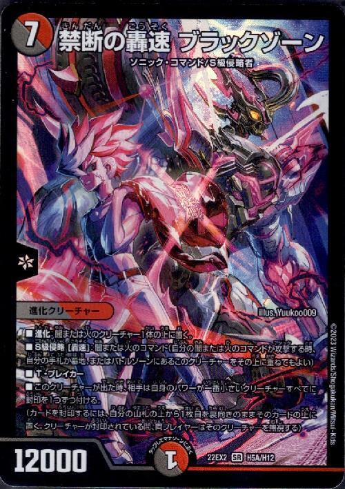 禁断の轟速 ブラックゾーン(H5A/H12) | SR | ドラゴンスター
