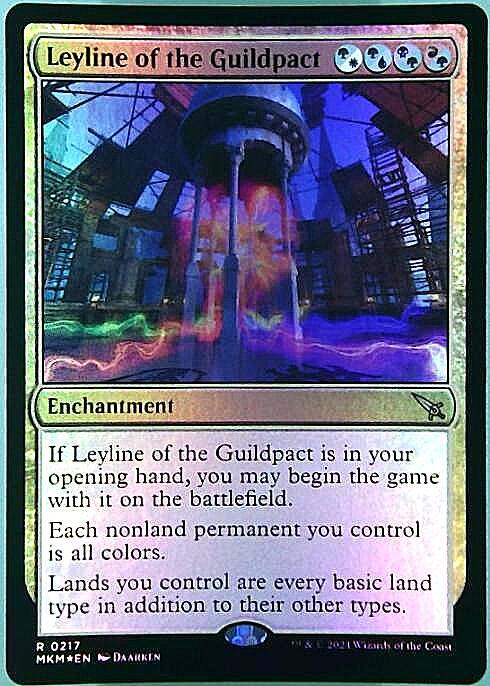 MKM)Leyline of the Guildpact(F)/ギルドパクトの力線 | (FOIL)神話