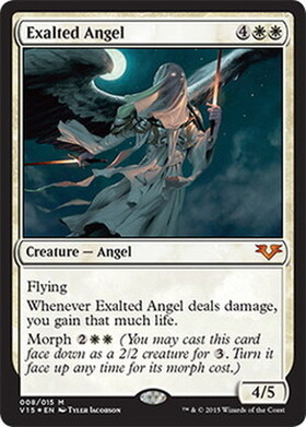 ONS)Exalted Angel(F)/賛美されし天使 | (FOIL)神話レア・レア