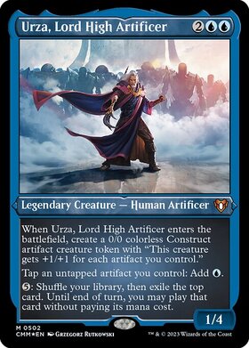 MH2)Urza Lord High Artificer(旧枠)(F)/最高工匠卿、ウルザ | (FOIL