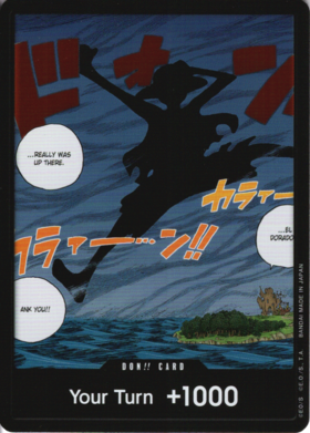 英語版/白黒】ワンピースカードCS2024ドラム王国/TopPlayer 英語版