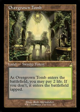 草むした墓/OVERGROWN TOMB 商品検索 | ドラゴンスター | マジック：ザ