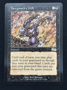 USG)Yawgmoth's Will(MP)(EN)/ヨーグモスの意志 | 未登録 | ドラゴン