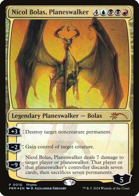 CON)Nicol Bolas Planeswalker(F)/プレインズウォーカー、ニコル