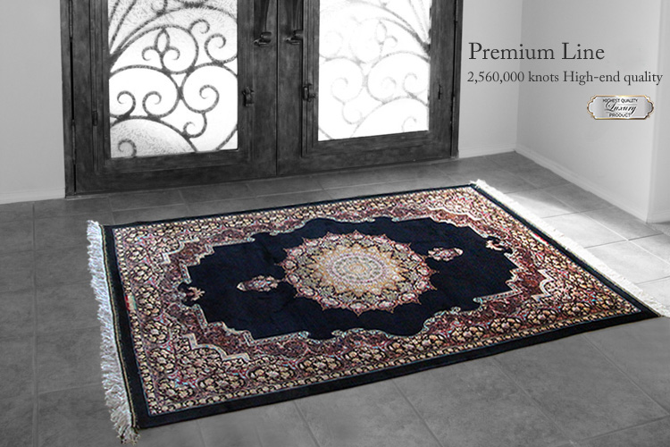 プレミアムアート 機械織りペルシャ絨毯玄関マット Premium Line RD