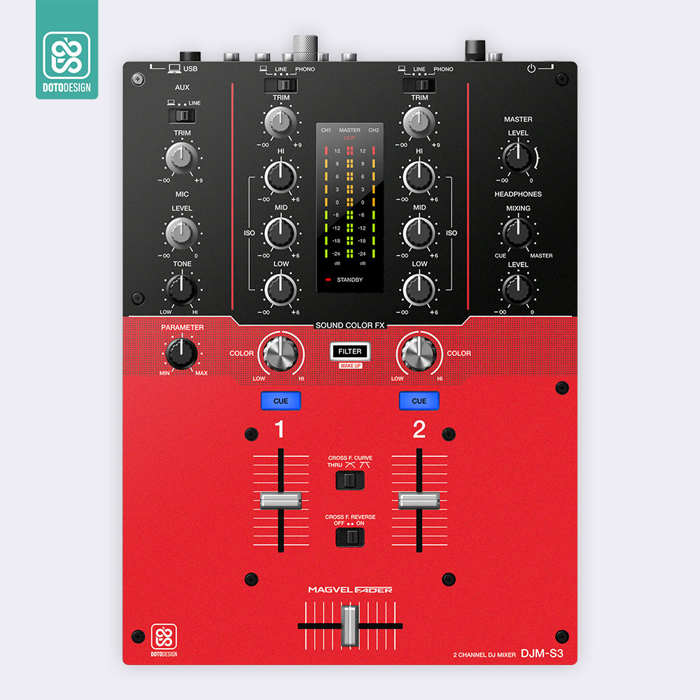 Skin Pioneer DJM-S3