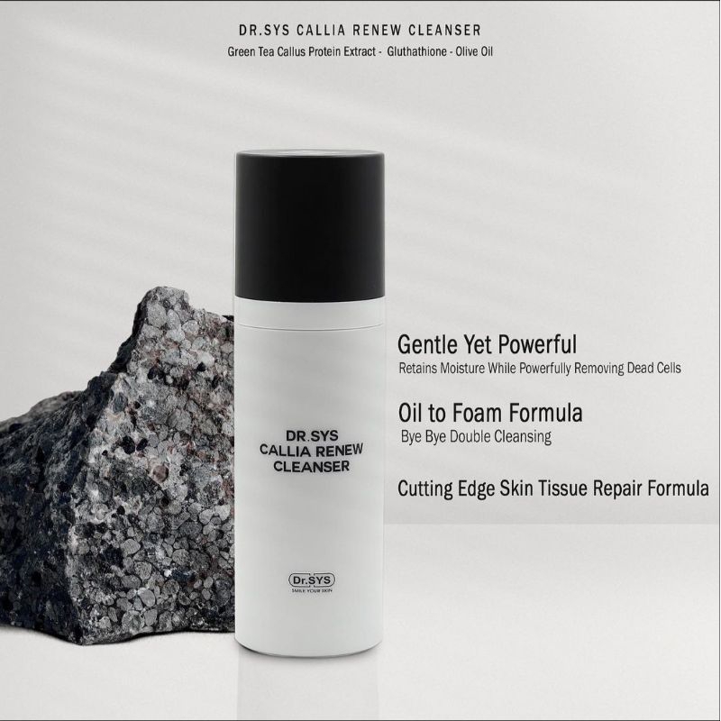 READY STOCK] Dr.SYS CALLIA RENEW CLEANSER 🧬干细胞2🈴1洁面 Medical
