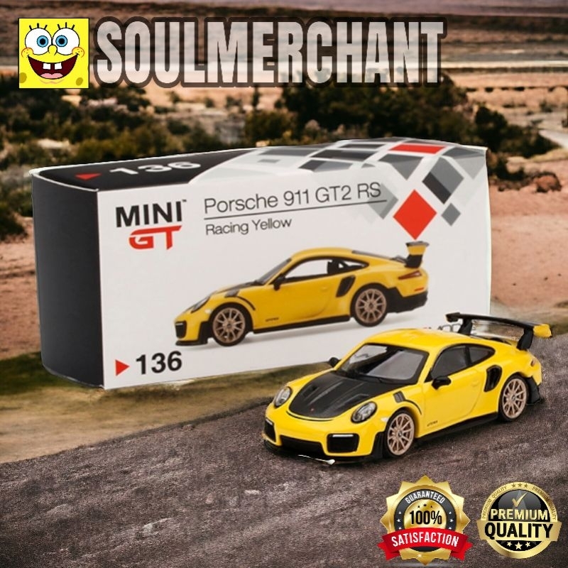 Jual MINI GT PORSCHE 911 GT2 RS RACING YELLOW | Shopee Indonesia