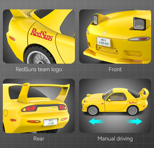 頭文字D リアルボディキット 高橋啓介 RX-7 FD3S – 名城・伝統美