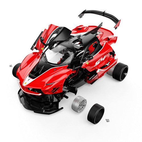 1:18 プラモデルキットR/C フェラーリ FXX-K EVO – 名城・伝統美