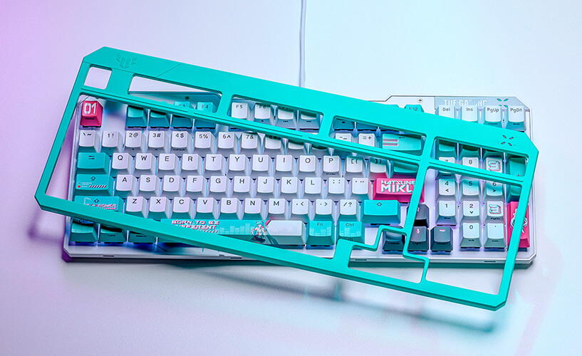 ASUS TUF Gaming K3 Gen II Hatsune Miku Edition｜Keyboards｜ASUS Global