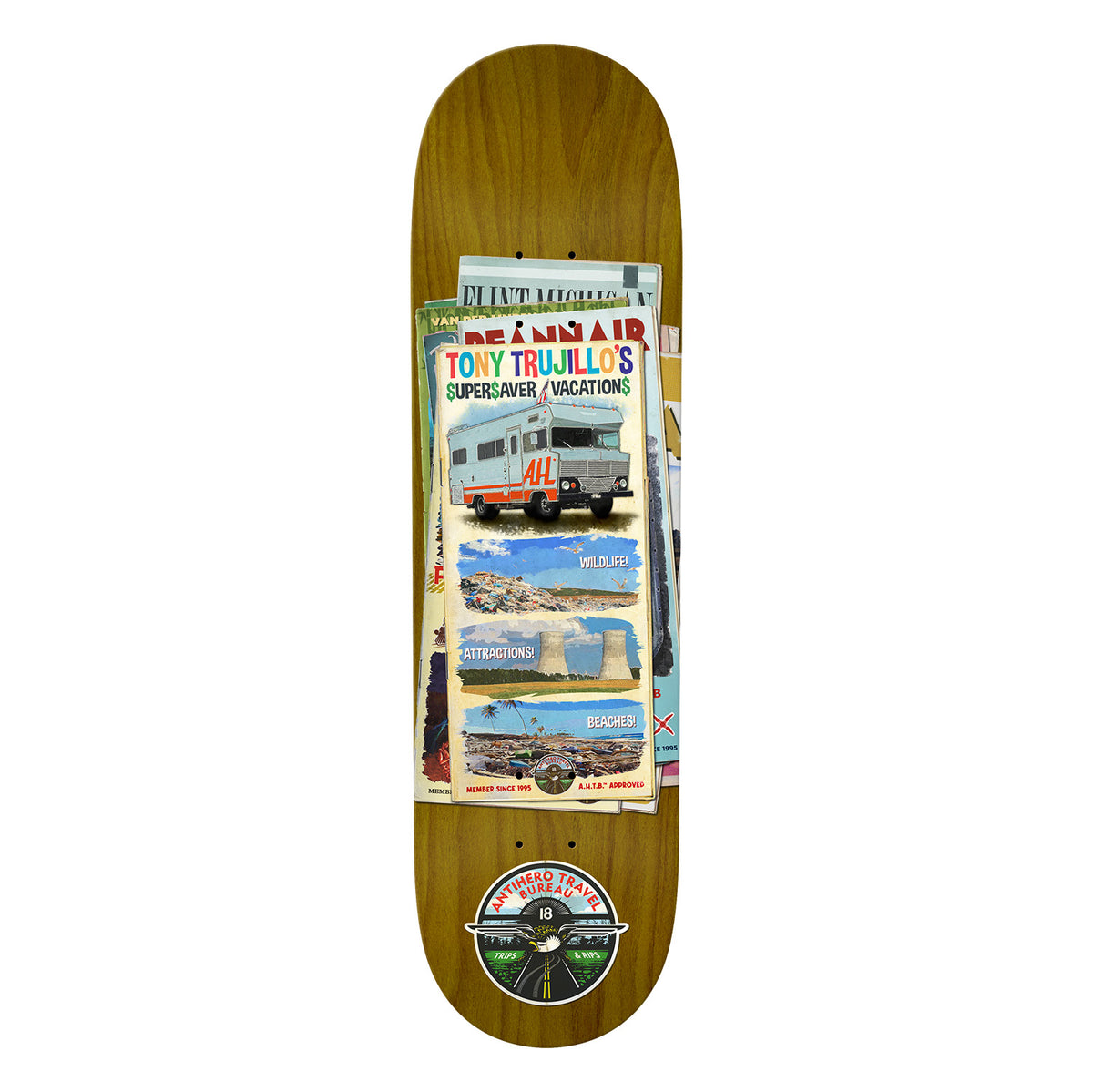 Antihero Tony Trujillo Travel Bureau Deck – DLX