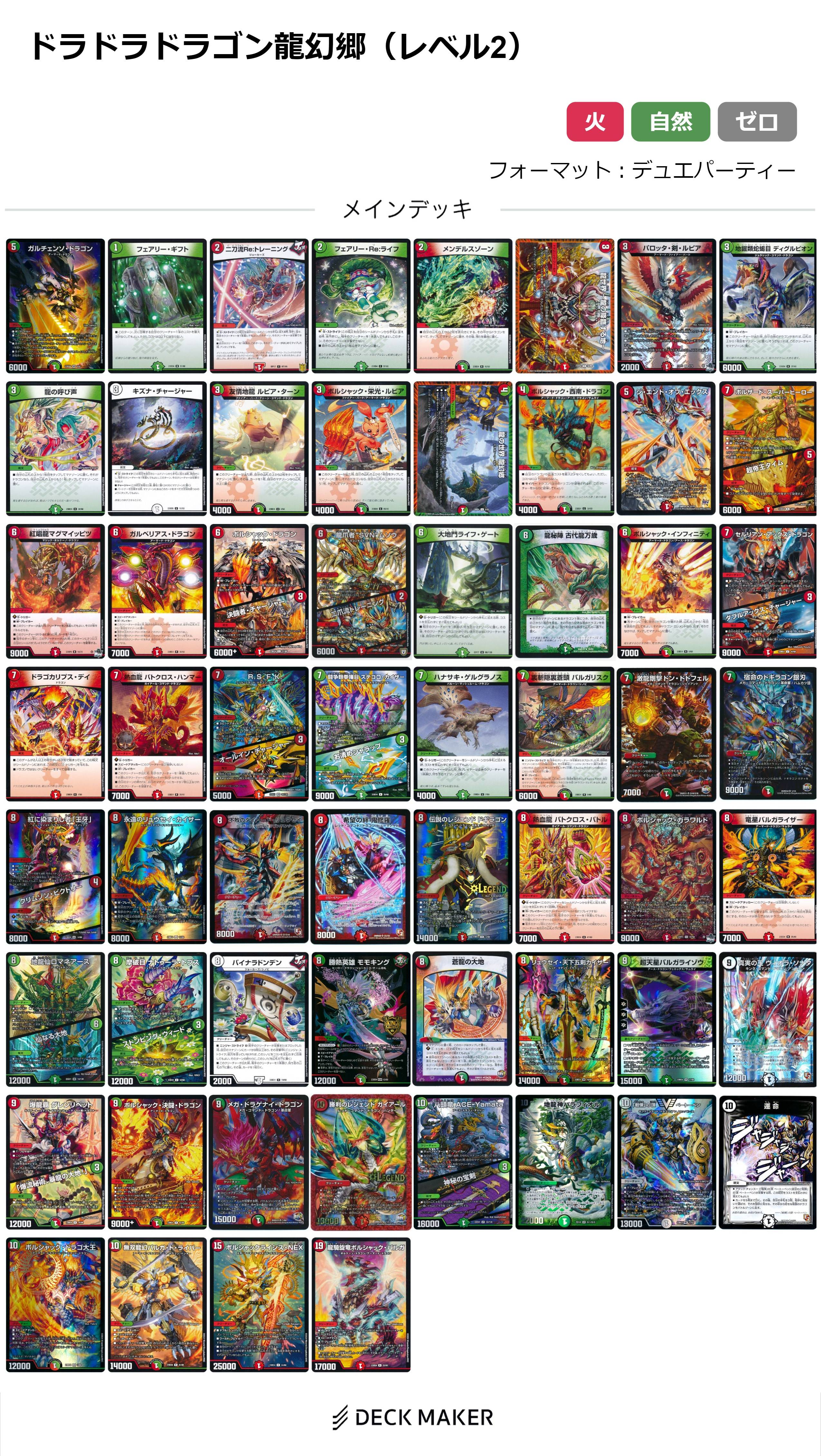 エキサイティング・デュエパ・デッキのお勧め改造レシピの紹介