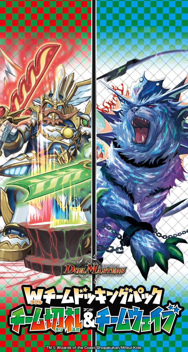 DMEX-09 デュエル・マスターズTCG Wチームドッキングパック チーム