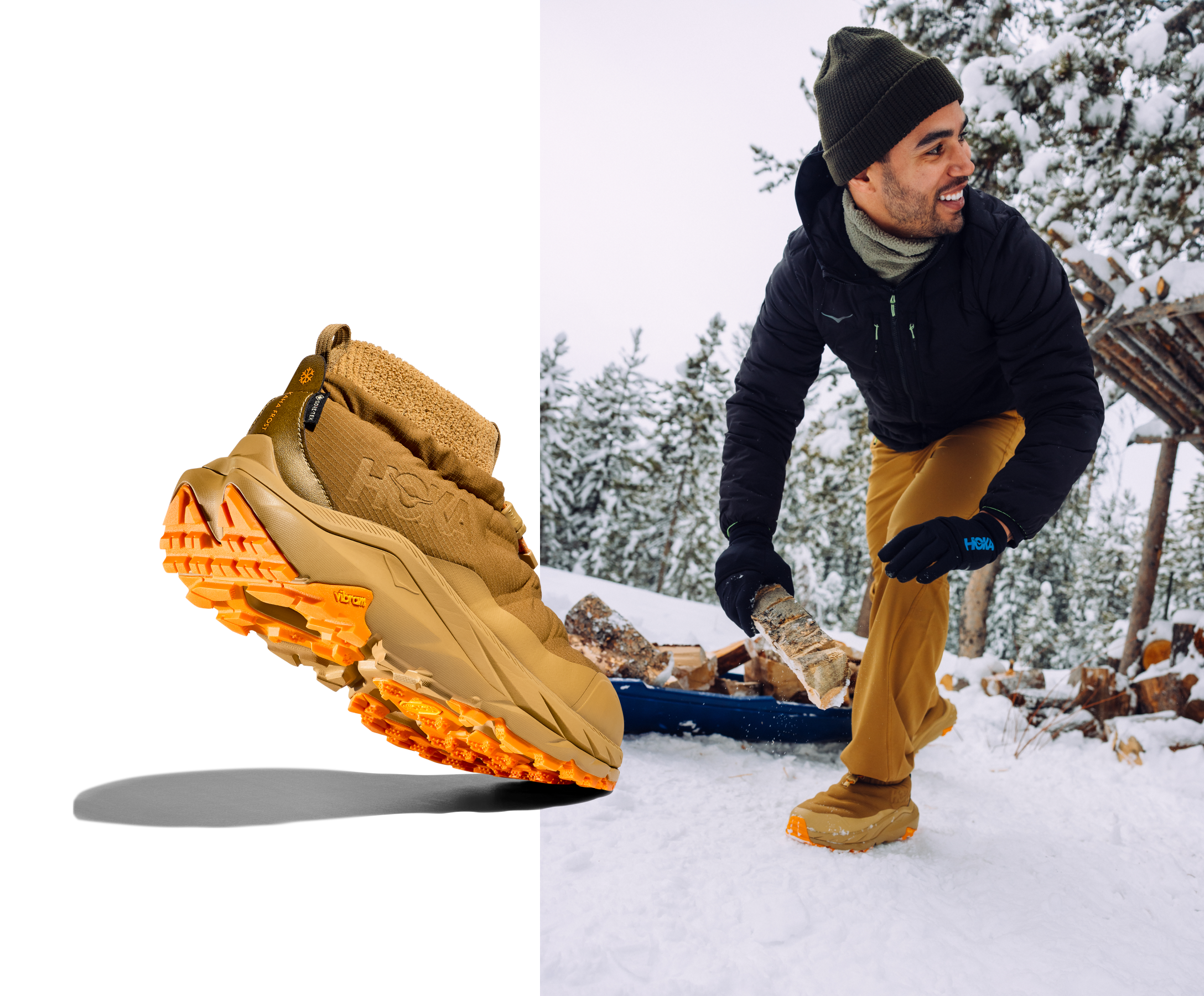 Men's Kaha 2 Frost Moc GTX Waterproof Hiking Shoe | HOKA®