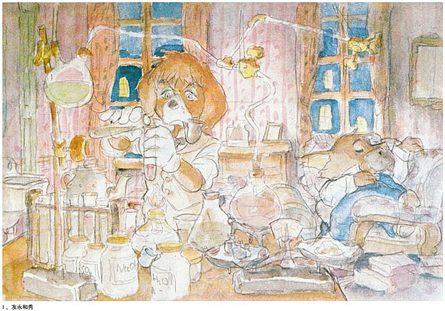 宮崎駿が描いたジブリ映画作品のコンセプト・スケッチいろいろ - DNA