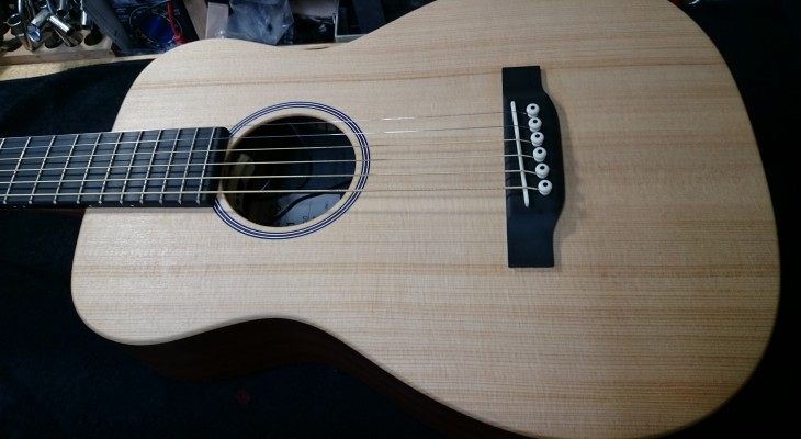 Martin LX1 弦高調整 | ギターリペア工房DNS-Draw a New Sound-