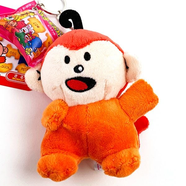 dショッピング |たべっ子どうぶつ ぬいぐるみ キーリング さる