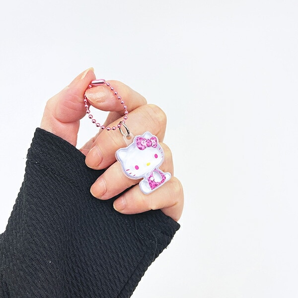 dショッピング |サンリオ ハローキティ ヒョウ柄(ピンク) ぷっくりっ