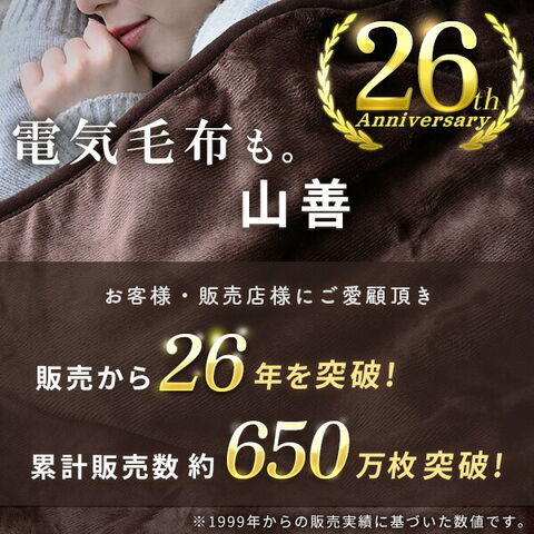 dショッピング |電気毛布 ひざかけ毛布 120×60cm YHK-43P(GG)/YHK-47P