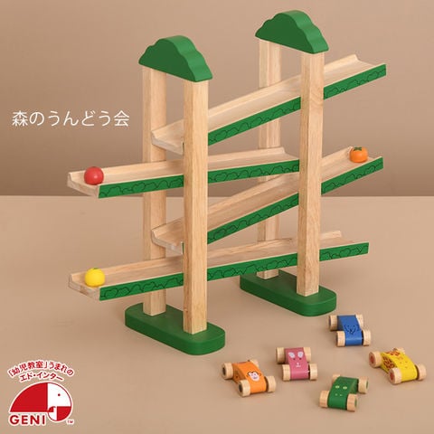 dショッピング |エド・インター 森のうんどう会 806449 木のおもちゃ